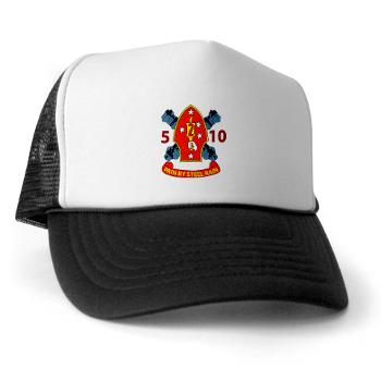 5B10M - A01 - 01 - USMC - 5th Battalion 10th Marines - Trucker Hat