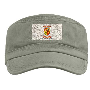 5B11M - A01 - 01 - 5th Battalion 11th Marines with Text Military Cap - Click Image to Close