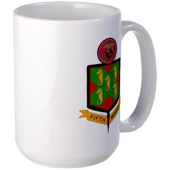 5MR - M01 - 03 - 5th Marine Regiment - Large Mug