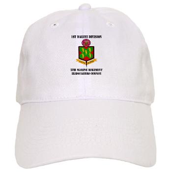 5MR - A01 - 01 - 5th Marine Regiment with Text - Cap - Click Image to Close