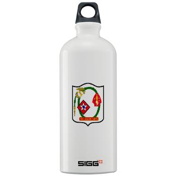 6MR - M01 - 03 - 6th Marine Regiment - Sigg Water Bottle 1.0L
