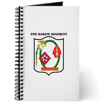 6MR - M01 - 02 - 6th Marine Regiment with Text - Journal - Click Image to Close