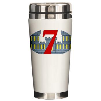 7ESB - M01 - 03 - 7th Engineer Support Battalion - Ceramic Travel Mug