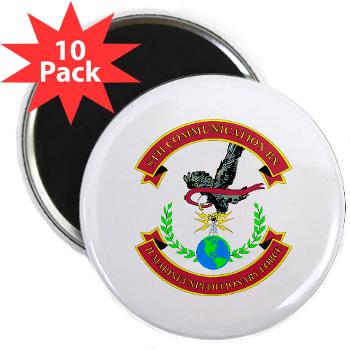 8CB - A01 - 01 - USMC - 8th Communication Battalion - 2.25" Magnet (10 pack)