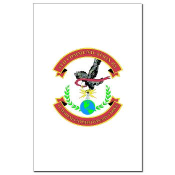 8CB - A01 - 01 - USMC - 8th Communication Battalion - Mini Poster Print