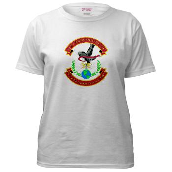 8CB - A01 - 01 - USMC - 8th Communication Battalion - Women's T-Shirt - Click Image to Close
