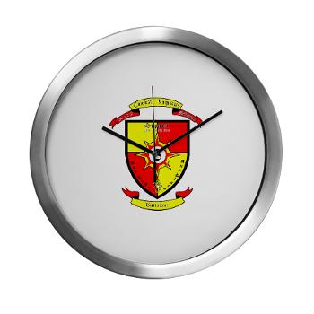 8CLB - M01 - 03 - 8th Combat Logistics Battalion - Modern Wall Clock