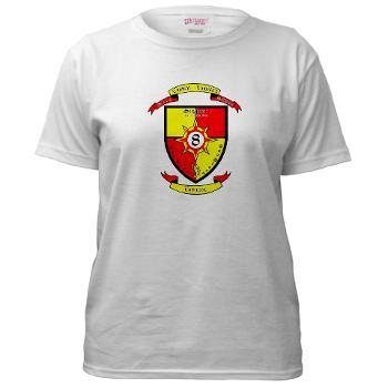 8CLB - A01 - 04 - 8th Combat Logistics Battalion - Women's T-Shirt