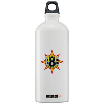 8ESB2MLG - M01 - 03 - 8th Engineer Support Battalion - 2nd Marine Log Group - Sigg Water Bottle 1.0L - Click Image to Close