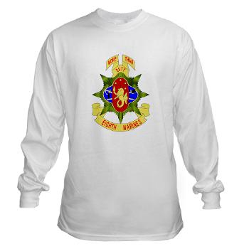 8MR - A01 - 03 - 8th Marine Regiment - Long Sleeve T-Shirt - Click Image to Close