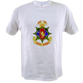 8MR - A01 - 04 - 8th Marine Regiment - Value T-Shirt - Click Image to Close