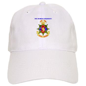 8MR - A01 - 01 - 8th Marine Regiment with Text - Cap - Click Image to Close