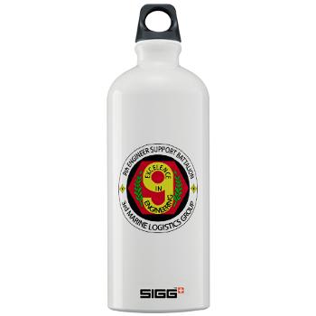 9ESB - M01 - 03 - 9th Engineer Support Battalion Sigg Water Bottle 1.0L - Click Image to Close
