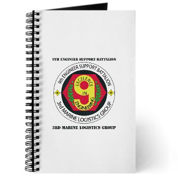9ESB - M01 - 02 - 9th Engineer Support Battalion with Text Journal