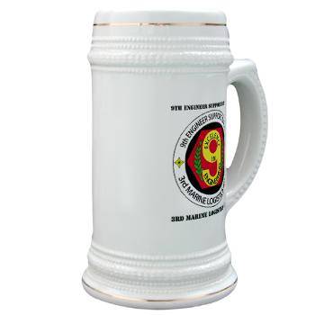 9ESB - M01 - 03 - 9th Engineer Support Battalion with Text Stein