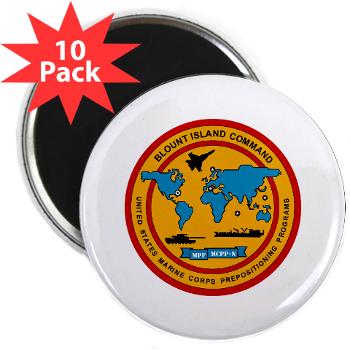 BIC - M01 - 01 - Blount Island Command - 2.25" Magnet (10 pack) - Click Image to Close