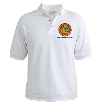BIC - A01 - 04 - Blount Island Command with Text - Golf Shirt