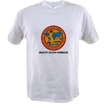 BIC - A01 - 04 - Blount Island Command with Text - Value T-shirt - Click Image to Close