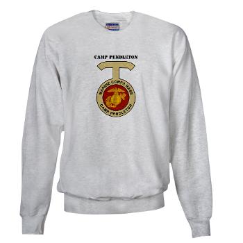 CP - A01 - 03 - Camp Pendleton with Text - Sweatshirt - Click Image to Close