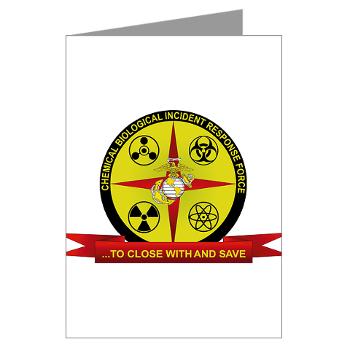 CBIRF - M01 - 02 - Chemical Biological Incident Response Force - Greeting Cards (Pk of 10)