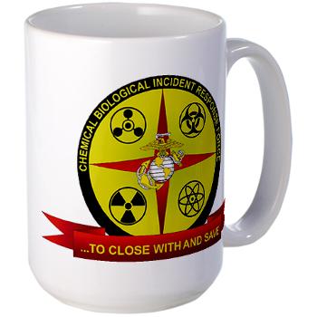 CBIRF - M01 - 03 - Chemical Biological Incident Response Force - Large Mug