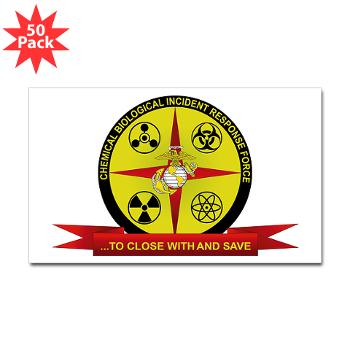CBIRF - M01 - 01 - Chemical Biological Incident Response Force - Sticker (Rectangle 50 pk)