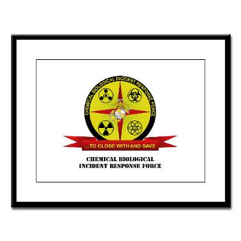 CBIRF - M01 - 02 - Chemical Biological Incident Response Force with Text - Large Framed Print - Click Image to Close