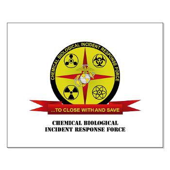 CBIRF - M01 - 02 - Chemical Biological Incident Response Force with Text - Small Poster