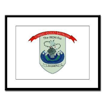 CEC - A01 - 01 - Combat Engineer Company - Large Framed Print