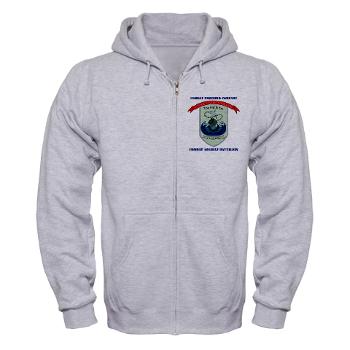 CEC - A01 - 01 - Combat Engineer Company with Text - Zip Hoodie - Click Image to Close