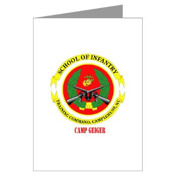 CG - M01 - 02 - Camp Geiger with Text - Greeting Cards (Pk of 10) - Click Image to Close