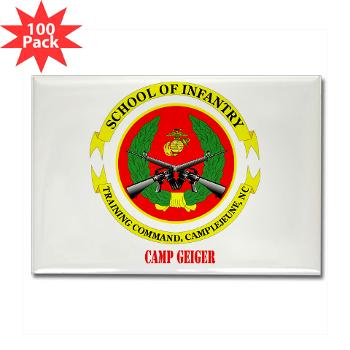 CG - M01 - 01 - Camp Geiger with Text - Rectangle Magnet (100 pack) - Click Image to Close