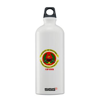 CG - M01 - 03 - Camp Geiger with Text - Sigg Water Bottle 1.0L