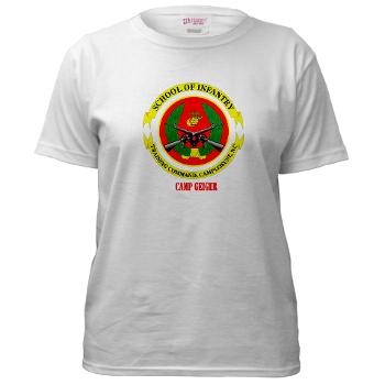 CG - A01 - 04 - Camp Geiger with Text - Women's T-Shirt