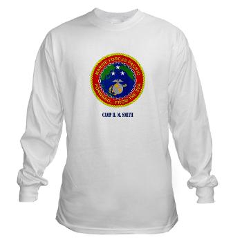 CHMS - A01 - 03 - Camp H. M. Smith with Text - Long Sleeve T-Shirt