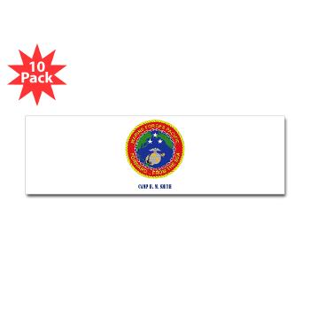 CHMS - M01 - 01 - Camp H. M. Smith with Text - Sticker (Bumper 10 pk) - Click Image to Close