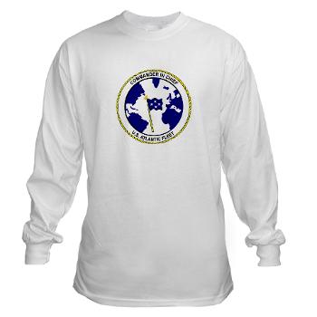 CICUSAF - A01 - 03 - Commander In Chief, US Atlantic Fleet - Long Sleeve T-Shirt - Click Image to Close