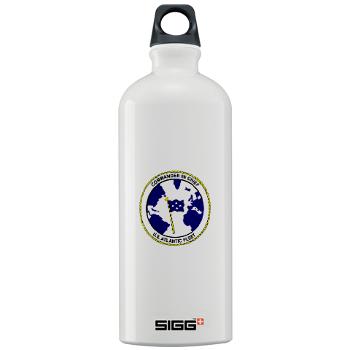 CICUSAF - M01 - 03 - Commander In Chief, US Atlantic Fleet - Sigg Water Bottle 1.0L - Click Image to Close