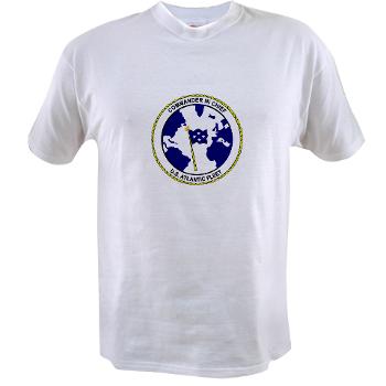 CICUSAF - A01 - 04 - Commander In Chief, US Atlantic Fleet - Value T-shirt - Click Image to Close