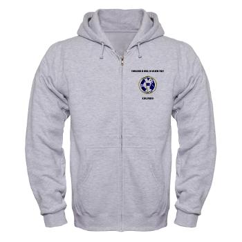 CICUSAF - A01 - 03 - Commander In Chief, US Atlantic Fleet with Text - Zip Hoodie - Click Image to Close