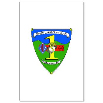 CLB1 - A01 - 01 - Combat Logistics Battalion - Mini Poster Print