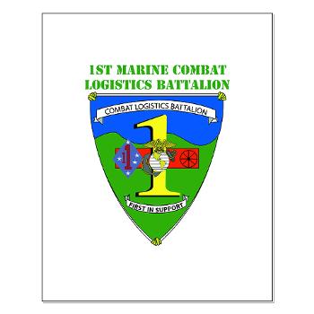 CLB1 - A01 - 01 - Combat Logistics Battalion 1 with Text - Small Poster - Click Image to Close