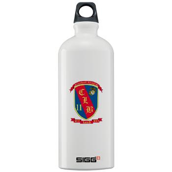 CLB11 - M01 - 03 - Combat Logistics Battalion 11 - Sigg Water Bottle 1.0L - Click Image to Close