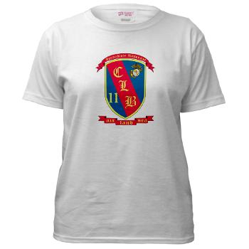 CLB11 - A01 - 04 - Combat Logistics Battalion 11 - Women's T-Shirt