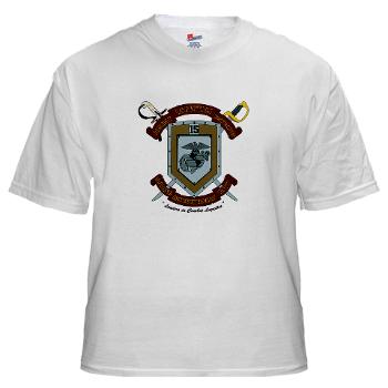 CLB15 - A01 - 04 - Combat Logistics Battalion 15 - White t-Shirt
