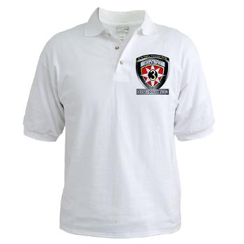 CLB3- A01 - 04 - Combat Logistics Battalion 3 Golf Shirt