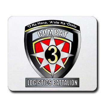 CLB3- M01 - 03 - Combat Logistics Battalion 3 Mousepad - Click Image to Close