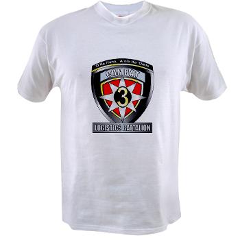 CLB3- A01 - 04 - Combat Logistics Battalion 3 Value T-Shirt