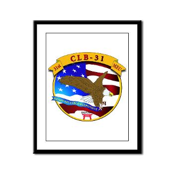 CLB31 - M01 - 02 - Landing support company Framed Panel Print