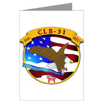 CLB31 - M01 - 02 - Landing support company Greeting Cards (Pk of 10)